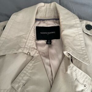 Banana Republic Beige Trench Coat